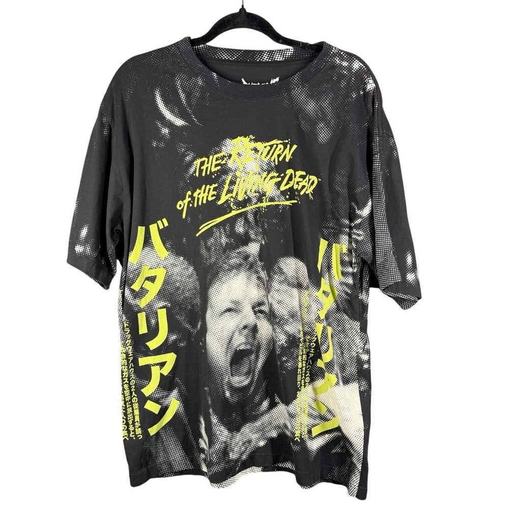 Rucking Fotten Return of the Living Dead Mens Size L Black‎ Horror Movie T-Shirt